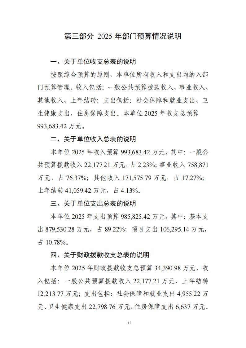 2025年部门预算公开文本 13